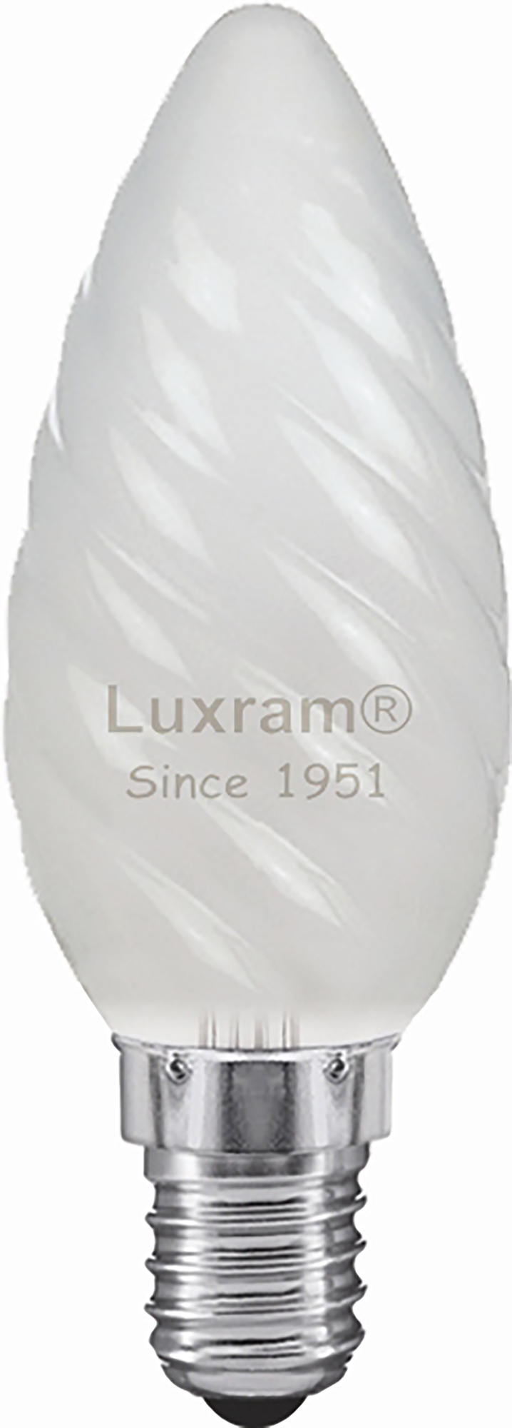 Candle 45mm Twisted Incandescent Luxram Decorative Candle Candle 45mm Twisted Incandescent Luxram Decorative Candle